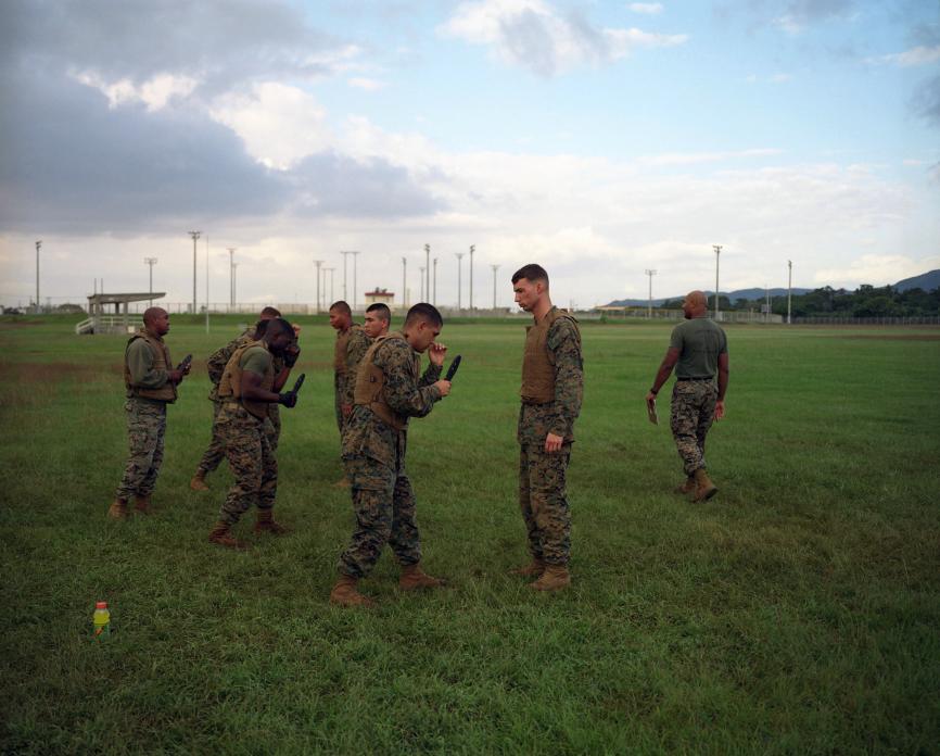 USMC training, Camp Schwab, Okinawa. 2008