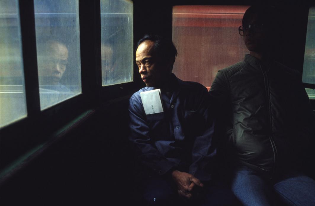 Man in Tram, 1983