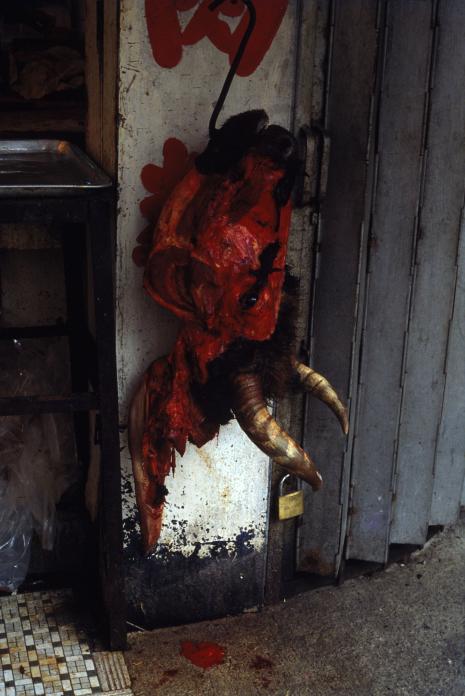 Butcher Shop, Mongkok, 1983