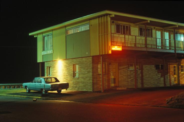 Motel and Car, Seaside, Oregon, 1981