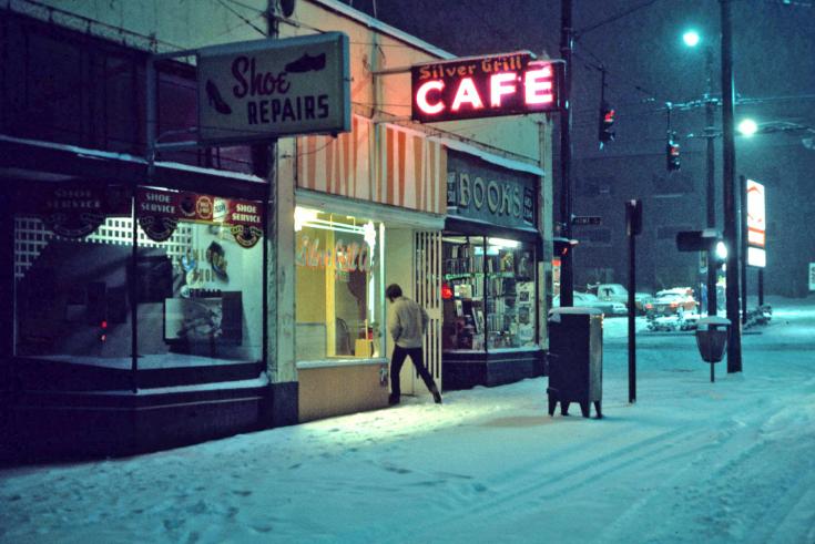 Silver Grill Cafe, Vancouver, 1975