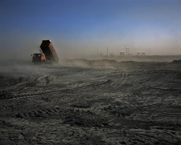 Coal Ash Dump Ground, Ningxia. 'Can China Go Green?' National Geographic, June 2011
