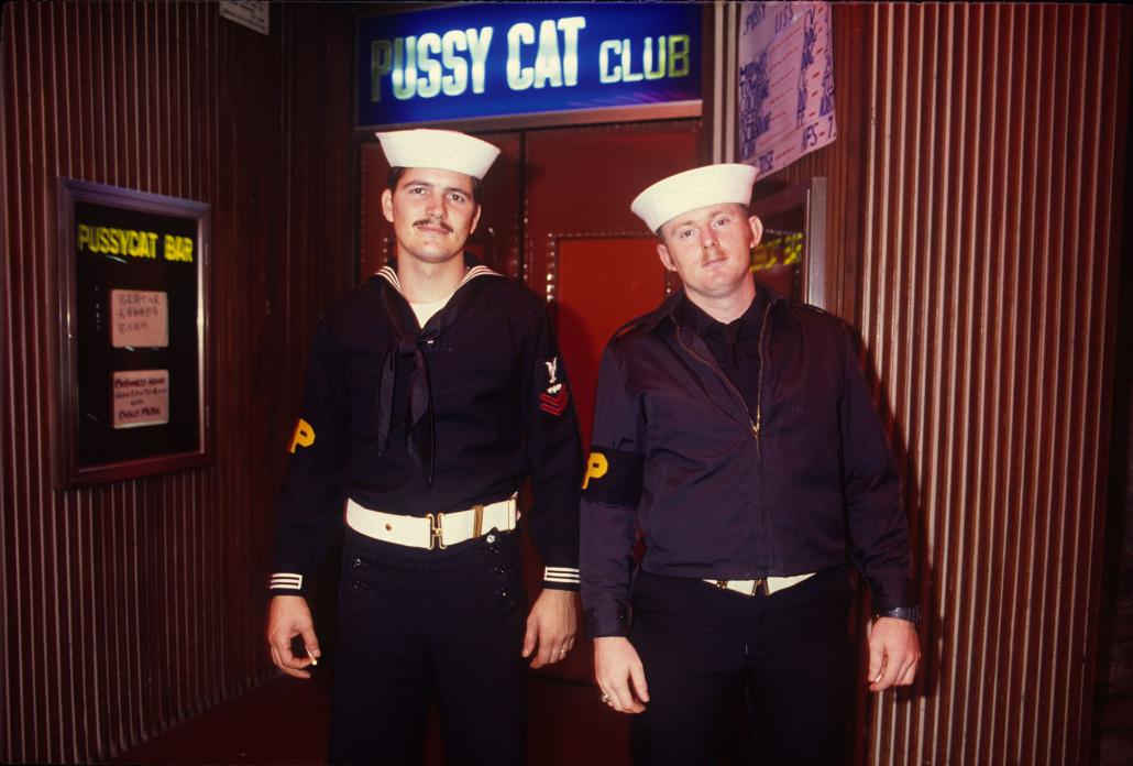 US Navy Shore Patrol, Wanchai, 1985