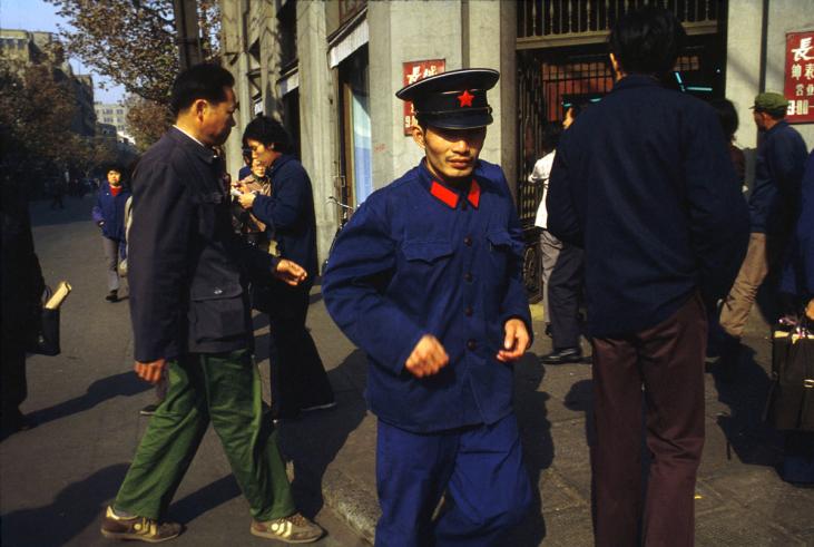 Nanjing Rd, Shanghai, 1983